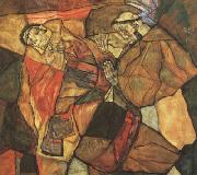 Egon Schiele Agony (mk12) USA oil painting artist
